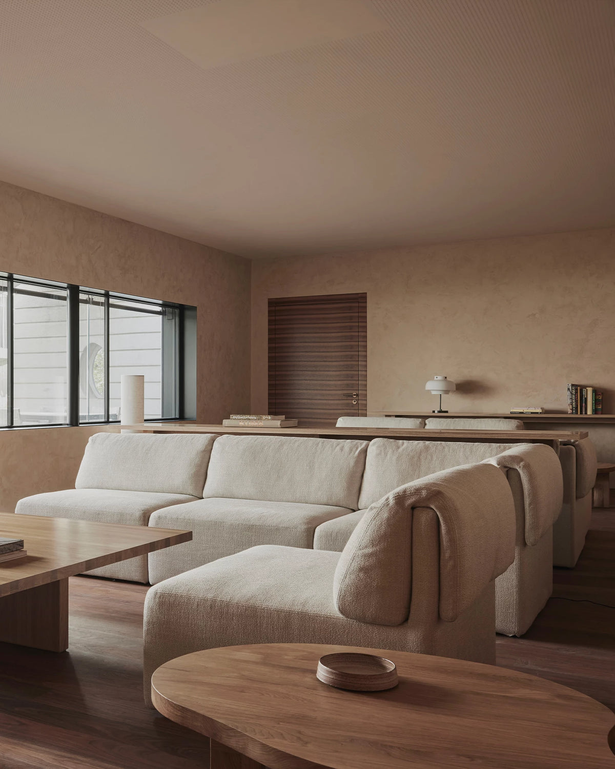 Wonder Back to back by GUBI shown in an interior setting, view 3