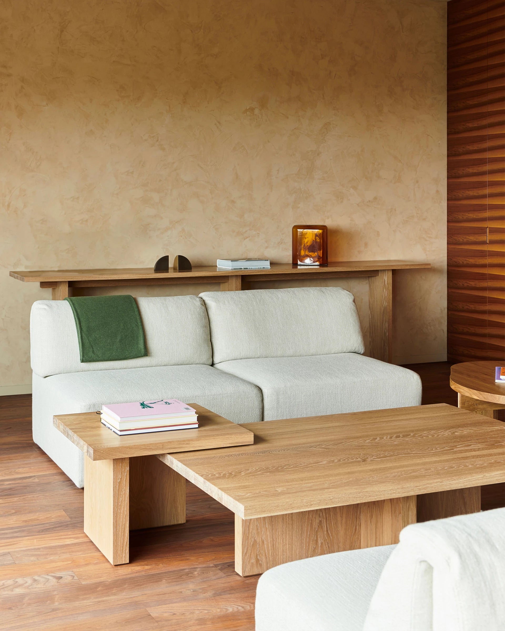 Wonder Back to back by GUBI shown in an interior setting, view 4
