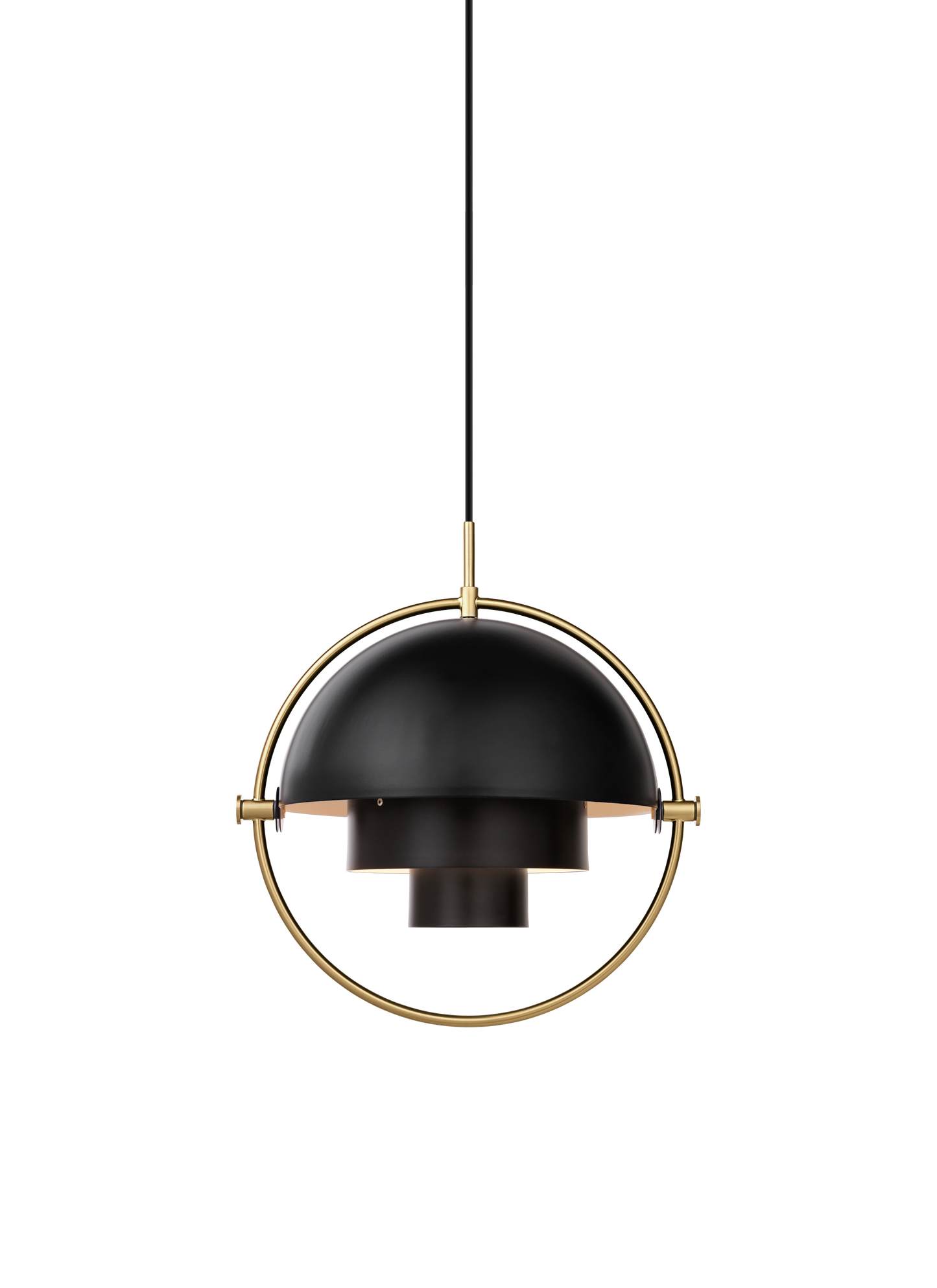 Multi-Lite Pendant — F3Q2 Multi-Lite-Pendant Brass Black On