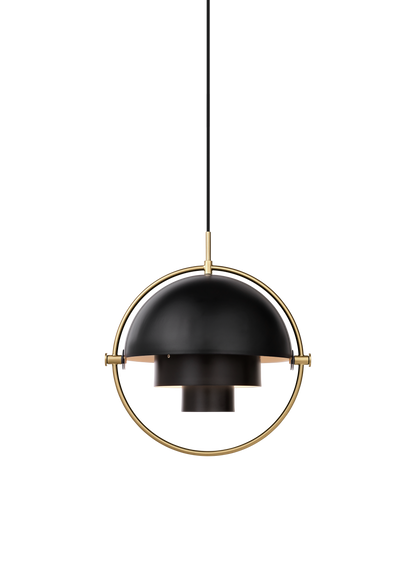Multi-Lite Pendant — F3Q2 Multi-Lite-Pendant Brass Black On