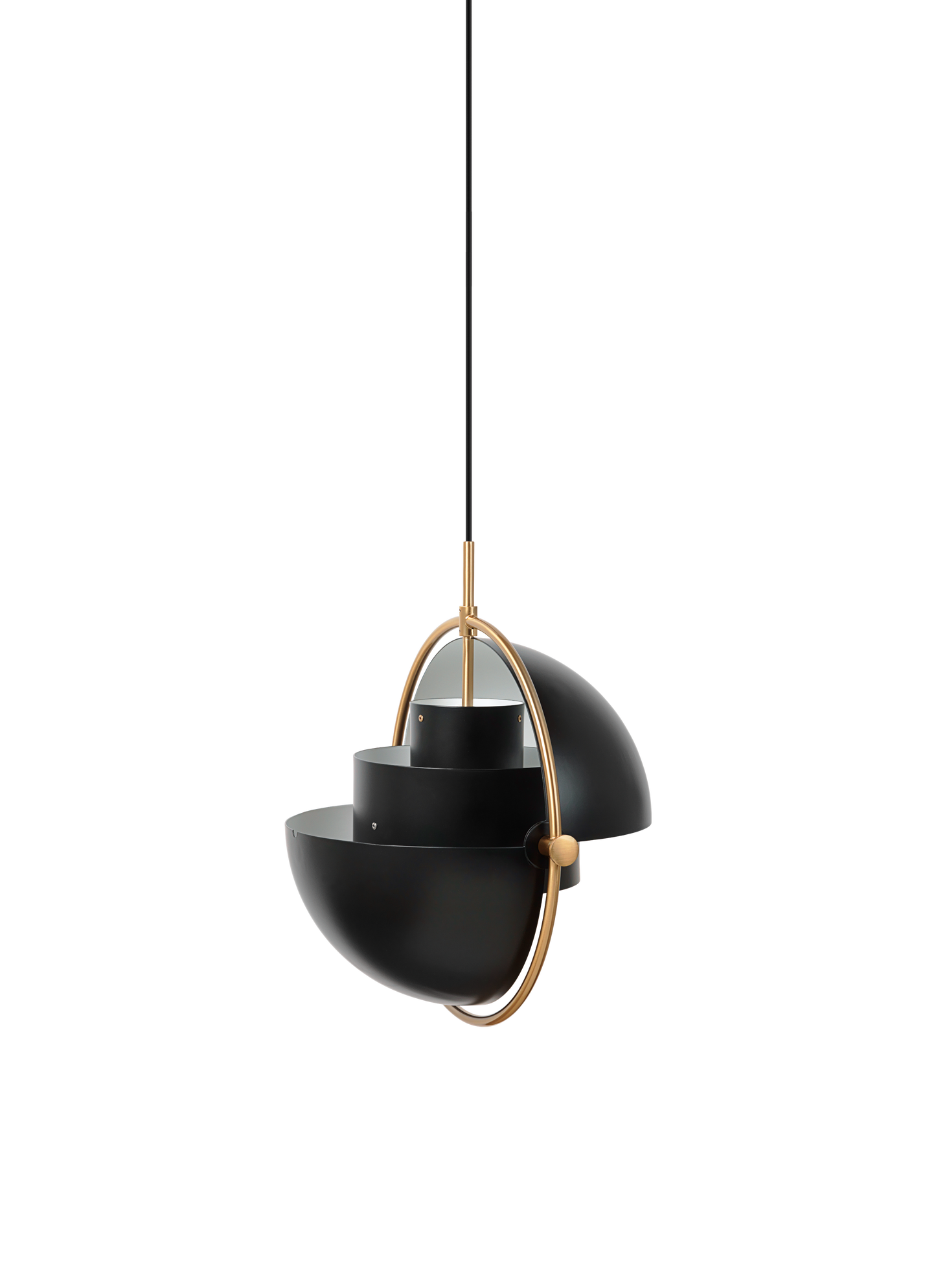 Multi-Lite Pendant — FRT Multi-Lite-Pendant Brass Black Off