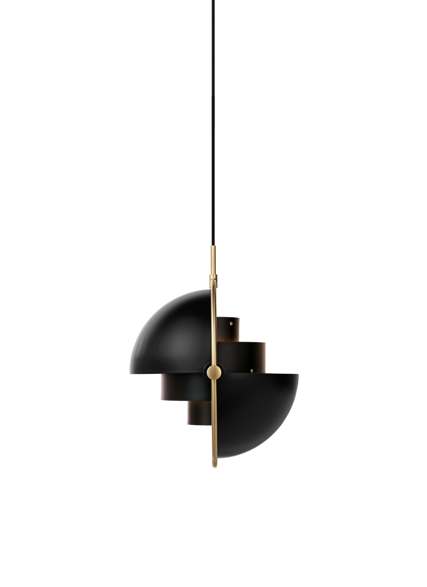 Multi-Lite Pendant — SDE2 Multi-Lite-Pendant Brass Black On