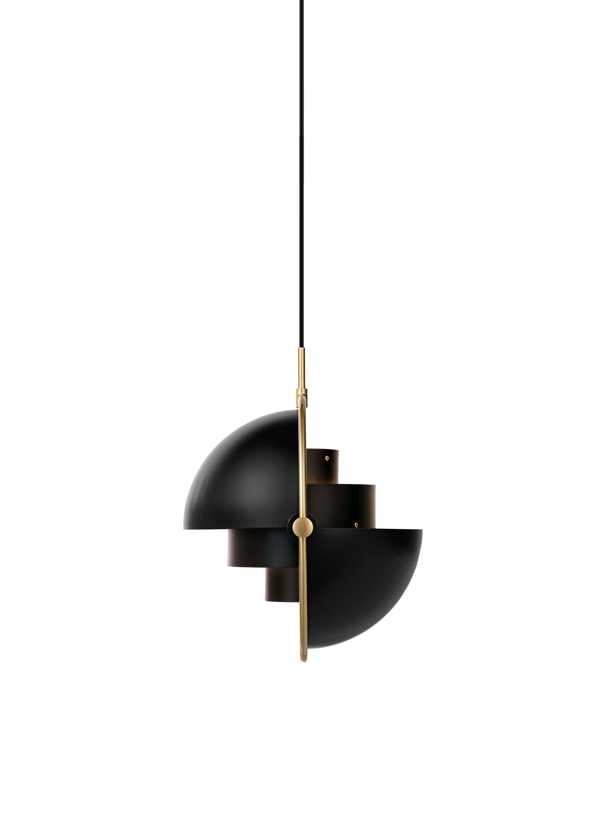 Multi-Lite Pendant — SDE2 Multi-Lite-Pendant Brass Black On