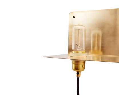 90° Wall Light — Brass — FRAMA