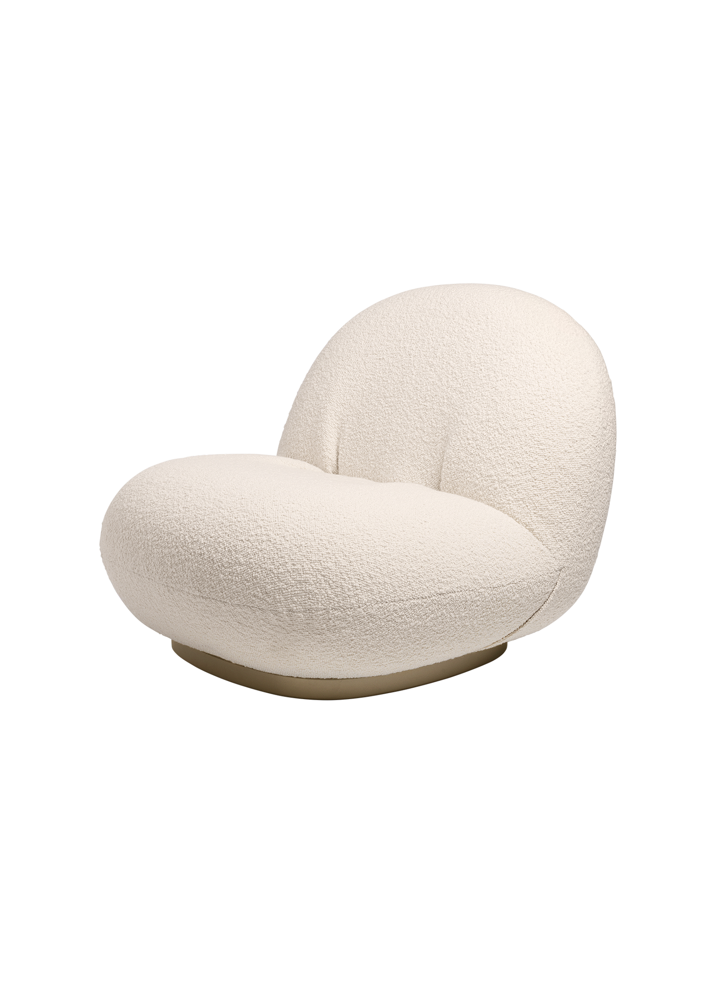Pacha Lounge Chair — F3Q Pacha LoungeChair Fixed FullyUpholstered PearlGold Dedar Karakorum-001 ItemNr-10062198 F3Q