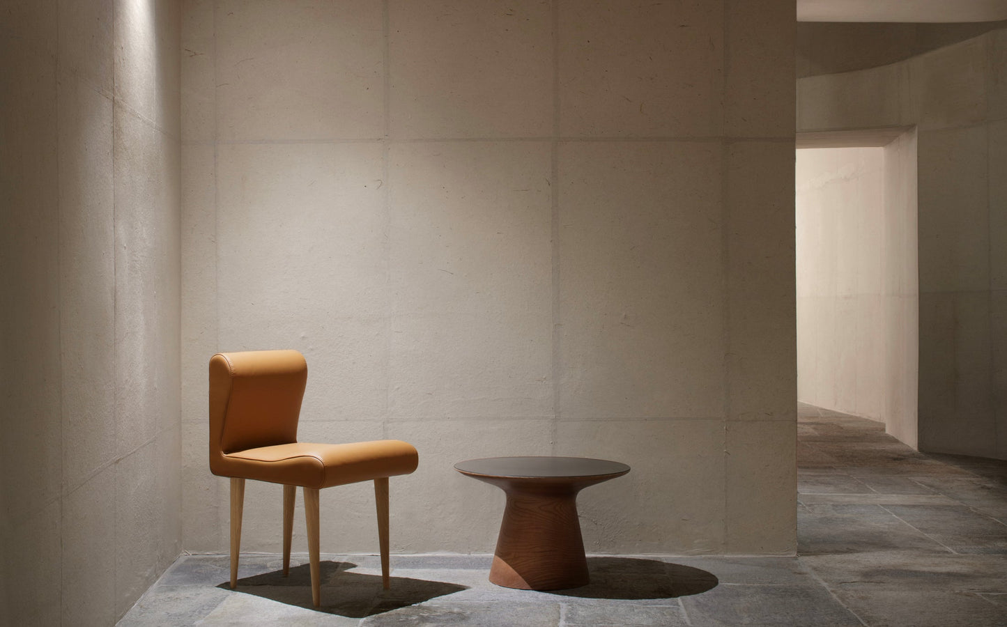 Time & Style Sheep Chair in a restrained architectural interior