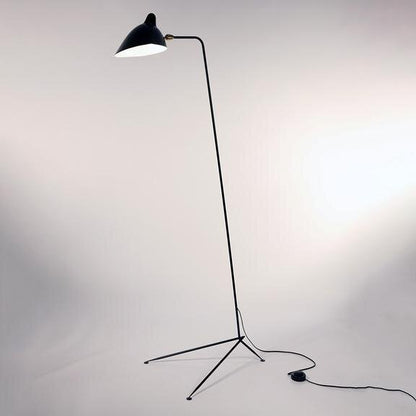 One-Arm Floor Lamp, Éditions Serge Mouille — source: sergemouille.com