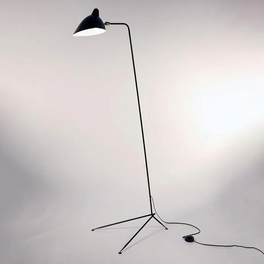 One-Arm Floor Lamp, detail — Éditions Serge Mouille, source: sergemouille.com